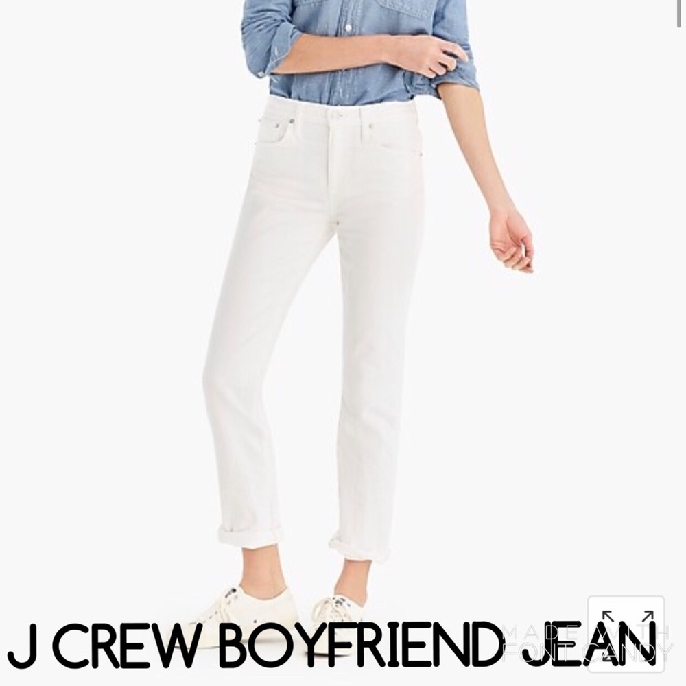 NWT J. Crew Slim Boyfriend Jeans